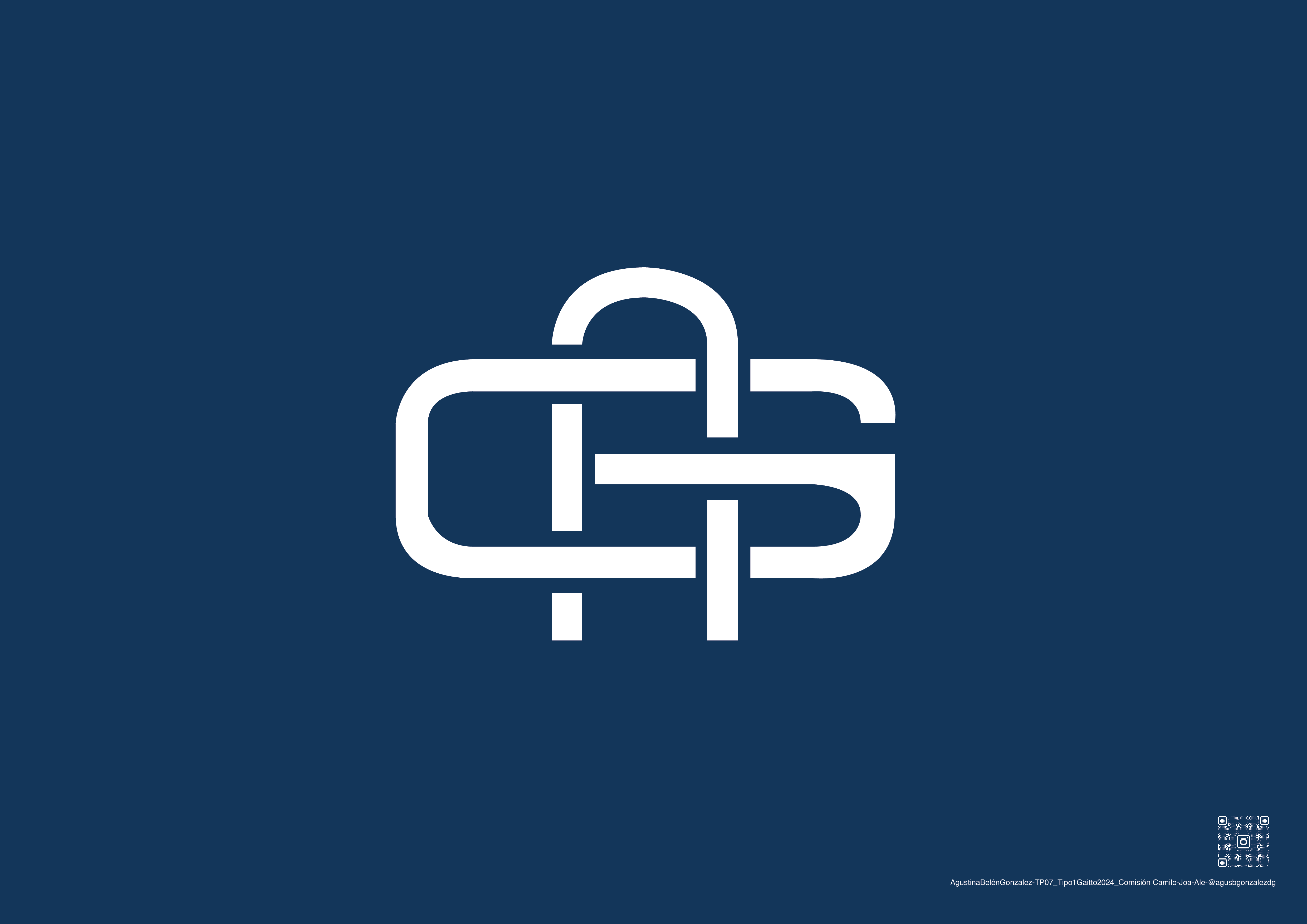 Tipografía 1 - Monograma Vectorial